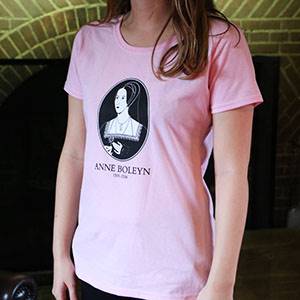 Anne Boleyn T Shirt Pink